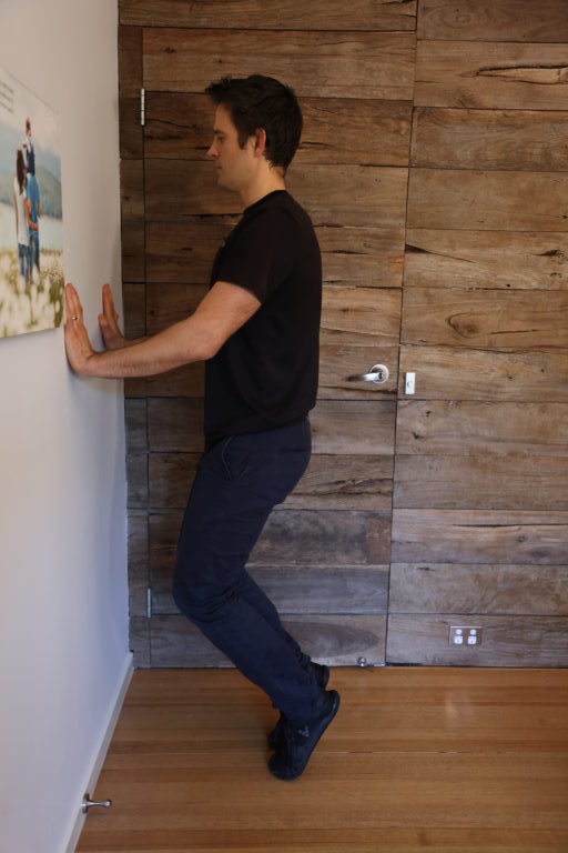 Knee Over toe Calf Raise • WholeBodyChiro